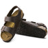 Milano Walking Sandal in Dark Brown