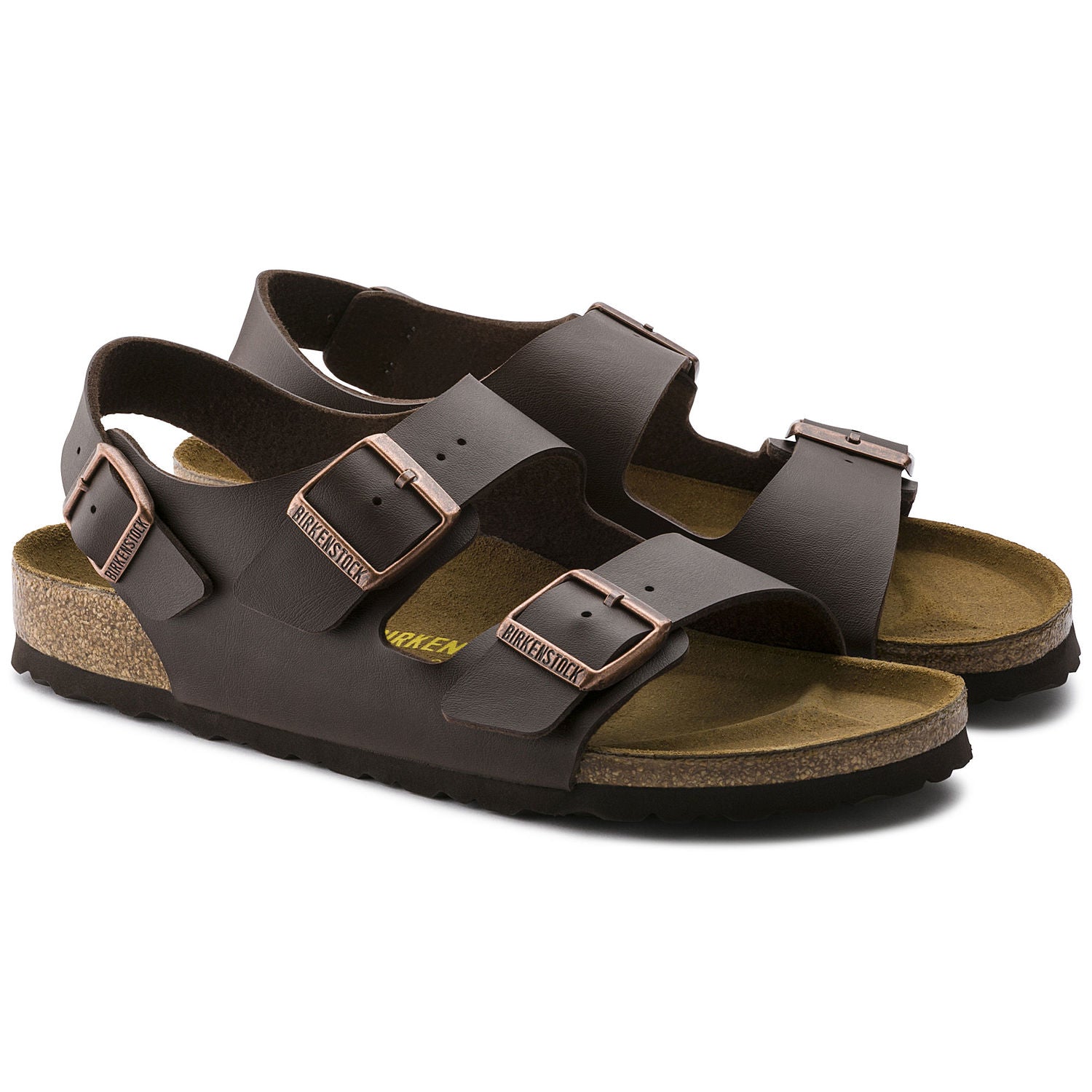 Milano Walking Sandal in Dark Brown