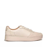 Rally Leather/Suede Panel Sneaker in Stone Beige CLOSEOUTS