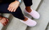 Women's OOcoozie Low Shoe in Pink