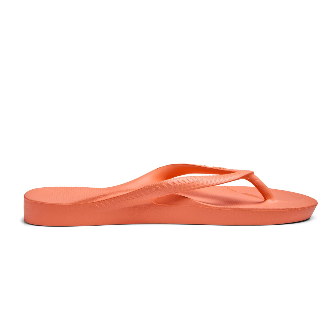 Archies Arch Support Flip Flops in Peach