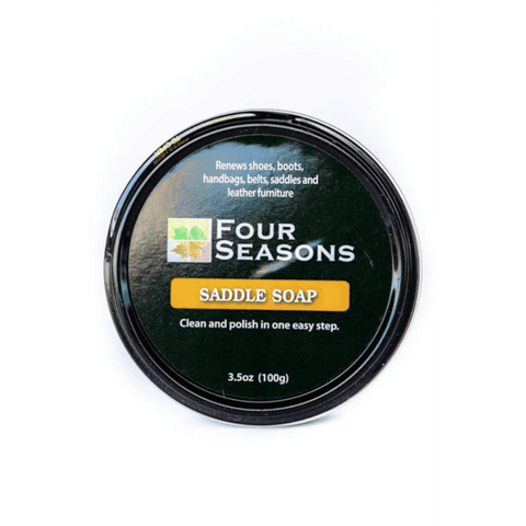 Four Seasons Saddle Soap Yellow 3.5 oz