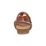 Reese Gladiator Sandal in Cognac/Brown