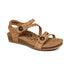 Jillian Braided Quarter Strap Sandal in Cork