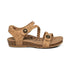 Jillian Braided Quarter Strap Sandal in Cork