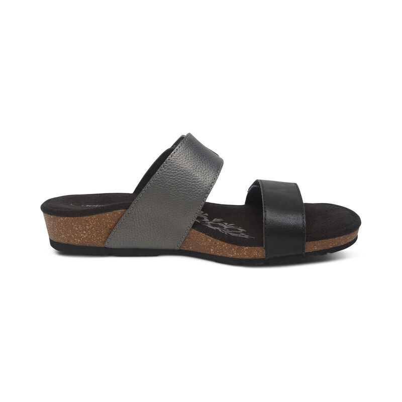 Daisy Adjustable Slide in Black