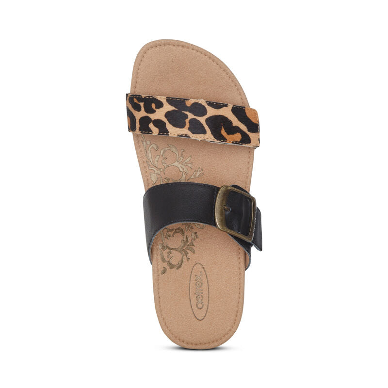 Daisy Adjustable Slide in Leopard