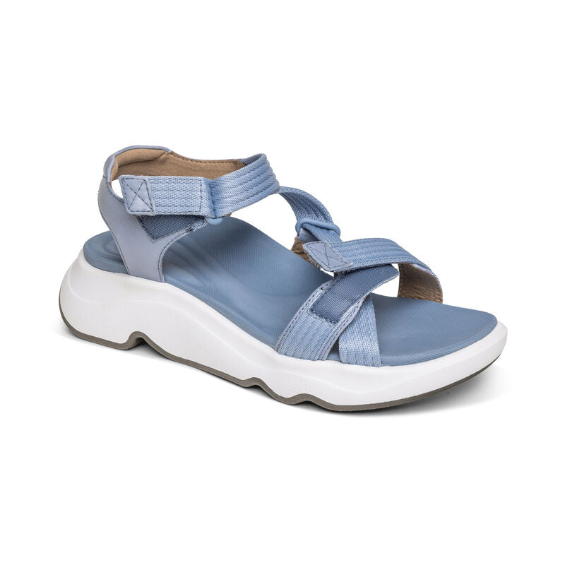 Marz Adjustable Quarter Strap in Blue