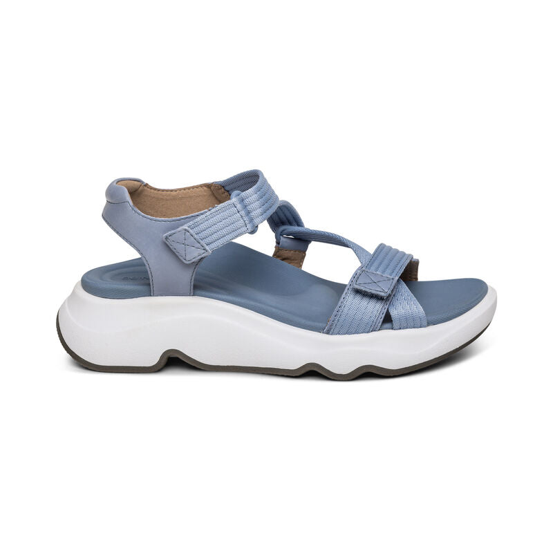 Marz Adjustable Quarter Strap in Blue