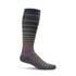 Circulator Moderate Graduated Compression Sock in Black 2