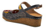 Trippe Open Back Clog in Navy CLOSEOUTS