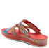 Caiman Slide Sandal in Red CLOSEOUTS