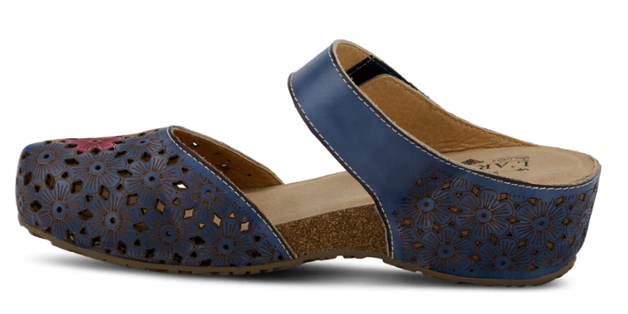 Spikey Sandal Clog in Navy CLOSEOUTS