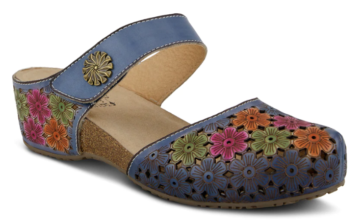 Spikey Sandal Clog in Navy CLOSEOUTS