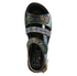 Sumacah Strappy Walking Sandal in Black Multi CLOSEOUTS