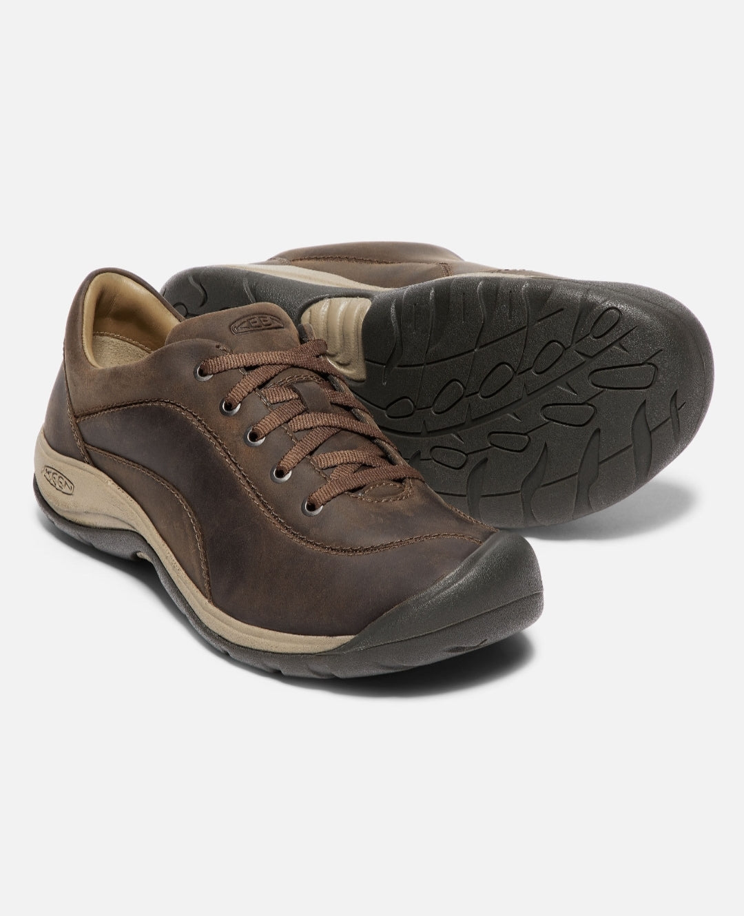 Women's Presidio II Casual Oxford in Dark Earth