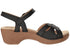 Season Fancy Clog Sandal in Black