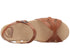 Season Fancy Clog Sandal in Camel