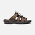 Men's Targhee III Leather Slide Sandal in Bison/Mulch CLOSEOUTS