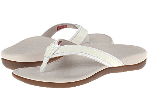 Tide Toe Post Sandal in White