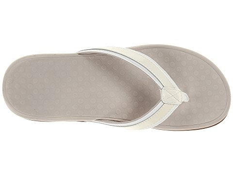 Tide Toe Post Sandal in White