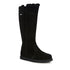 Moonta Tall Sheepskin Boot in Black CLOSEOUTS