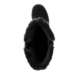 Moonta Tall Sheepskin Boot in Black CLOSEOUTS