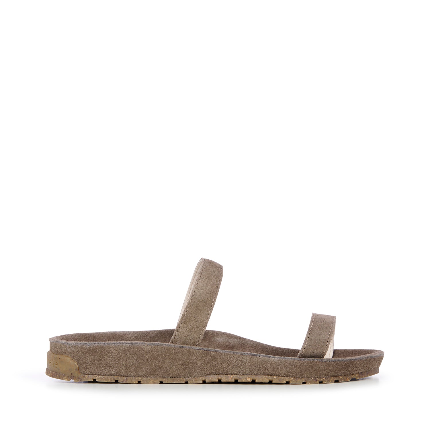 Lorikeet Suede Slide in Smoke CLOSEOUTS