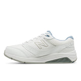 Women's Walking 928 White and Blue Lace Up V3