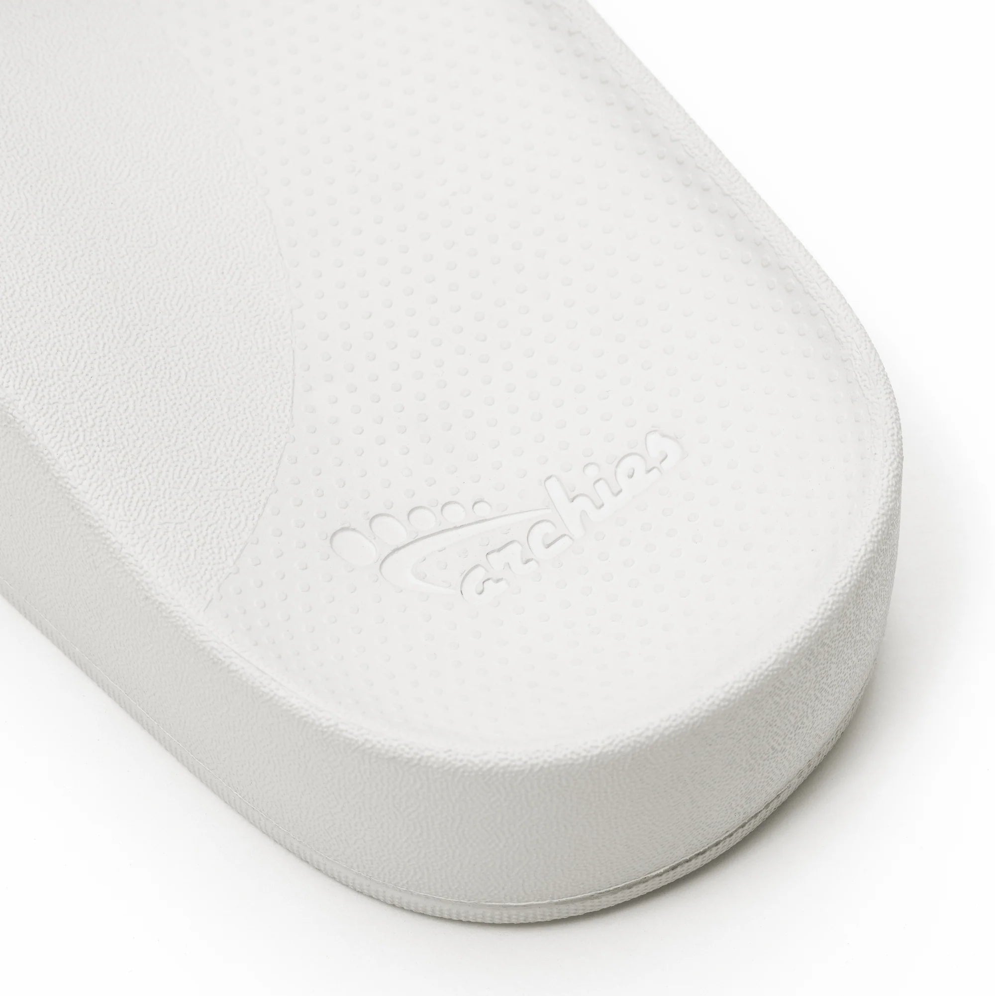 Archies Arch Support Slides in White