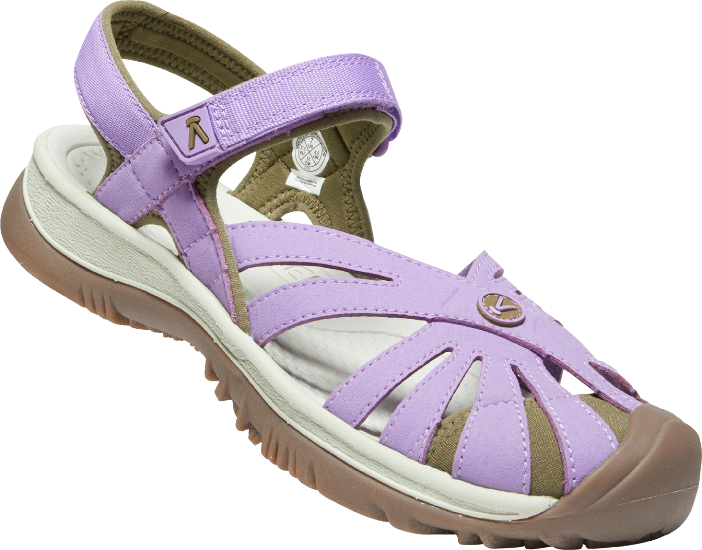 Rose Hybrid Water Sandal in Chalk Violet/Brindle