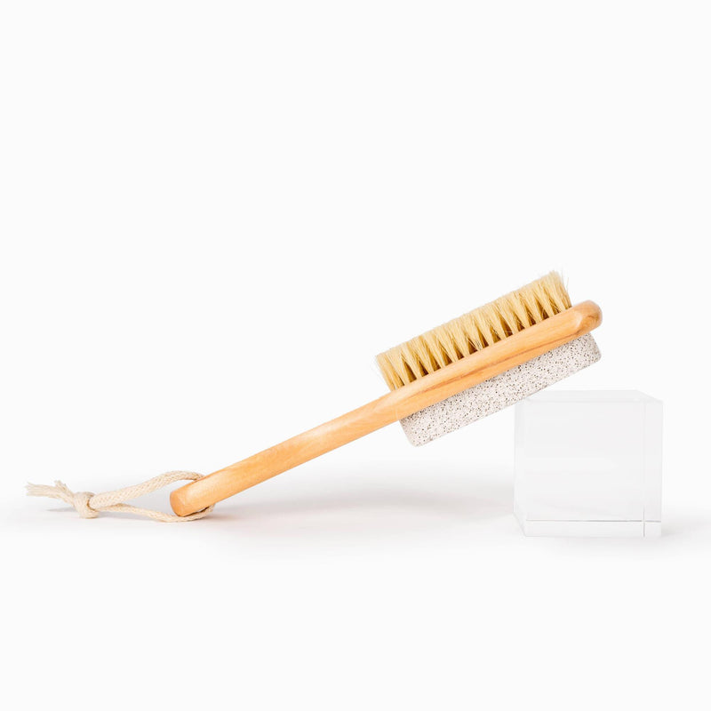 Bamboo Brush with Pumice Stone