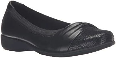 Andrea Fancy Flat in Black CLOSEOUTS