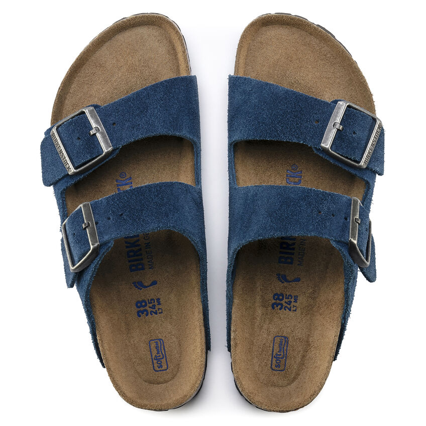 Arizona Soft Footbed Sandal in Moroccan Blue