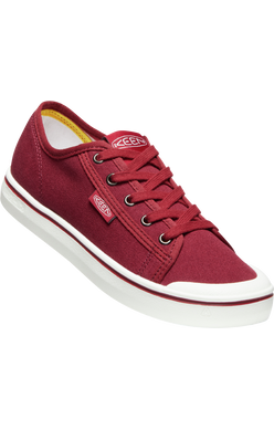 Elsa Canvas Retro Sneaker in Rhubarb