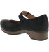 Beatrice Nubuck Mary Jane Clog in Black