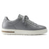 Bend Leather Panel Sneaker in Grey