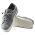 Bend Leather Panel Sneaker in Grey