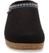 Classic Boiled Wool Clog "Gizzy" in Black