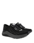 Pace Mesh WIDE Walking Shoe in Black and Grey