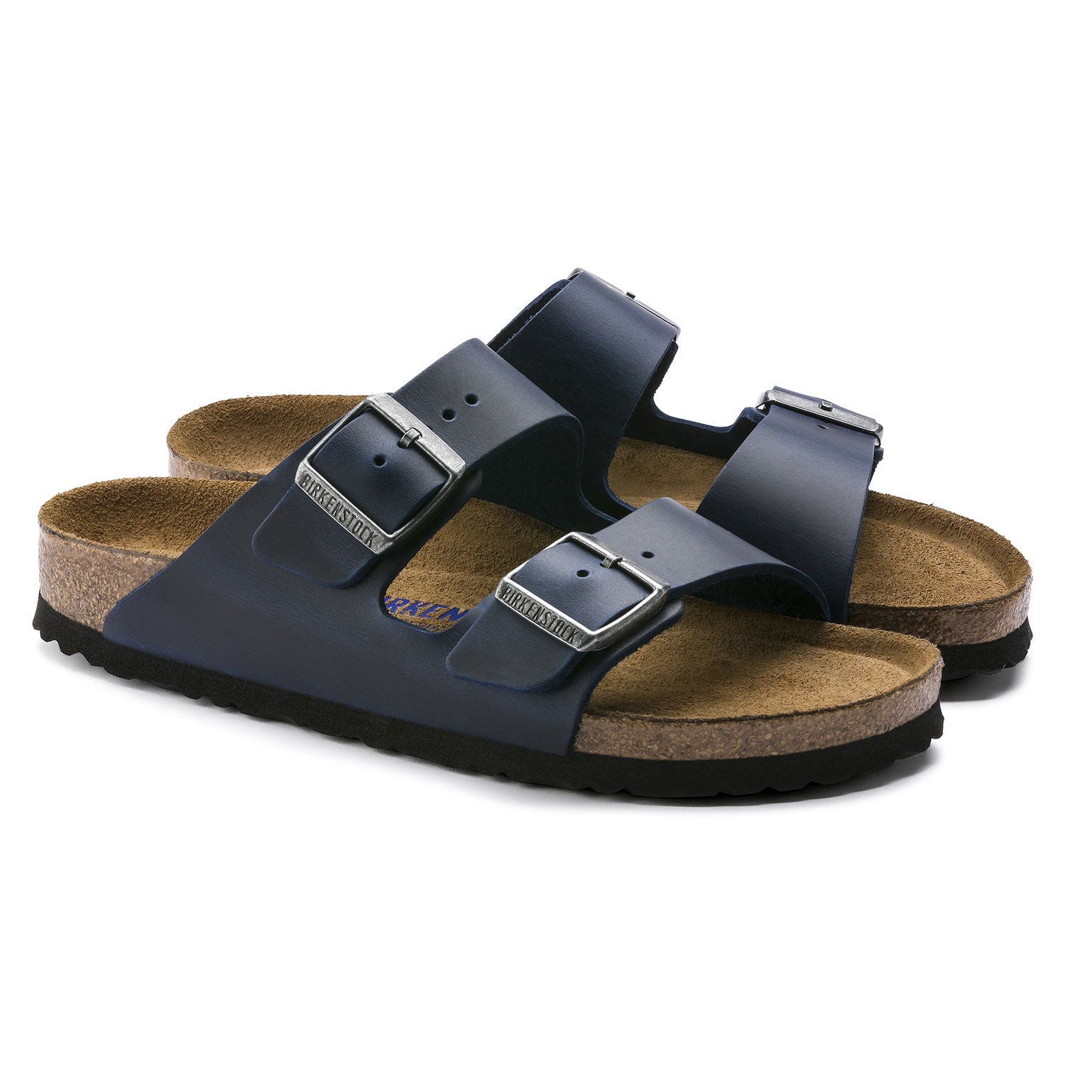 Arizona Soft Footbed Sandal in Blue