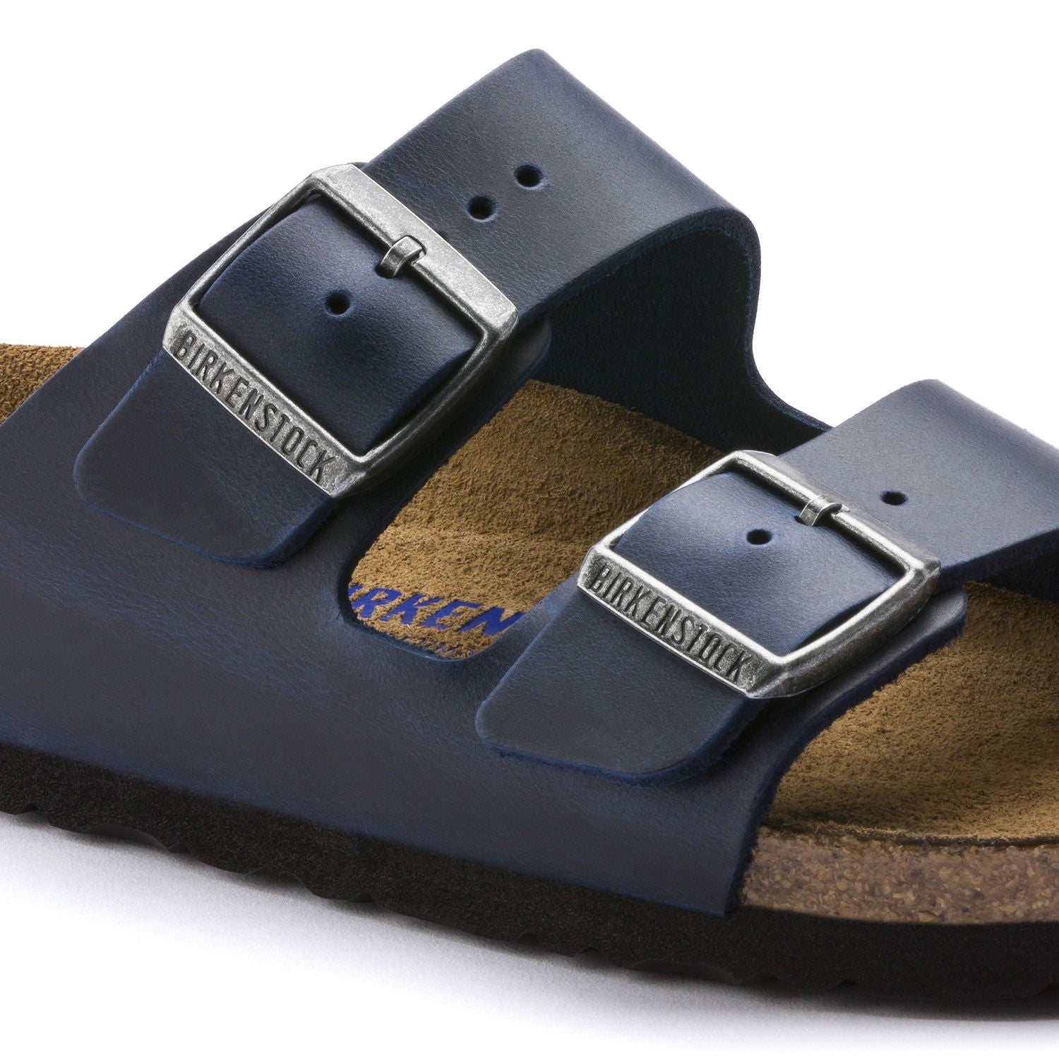 Arizona Soft Footbed Sandal in Blue