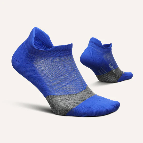 Elite Light Cushion No Show Tab Sock in Boost Blue