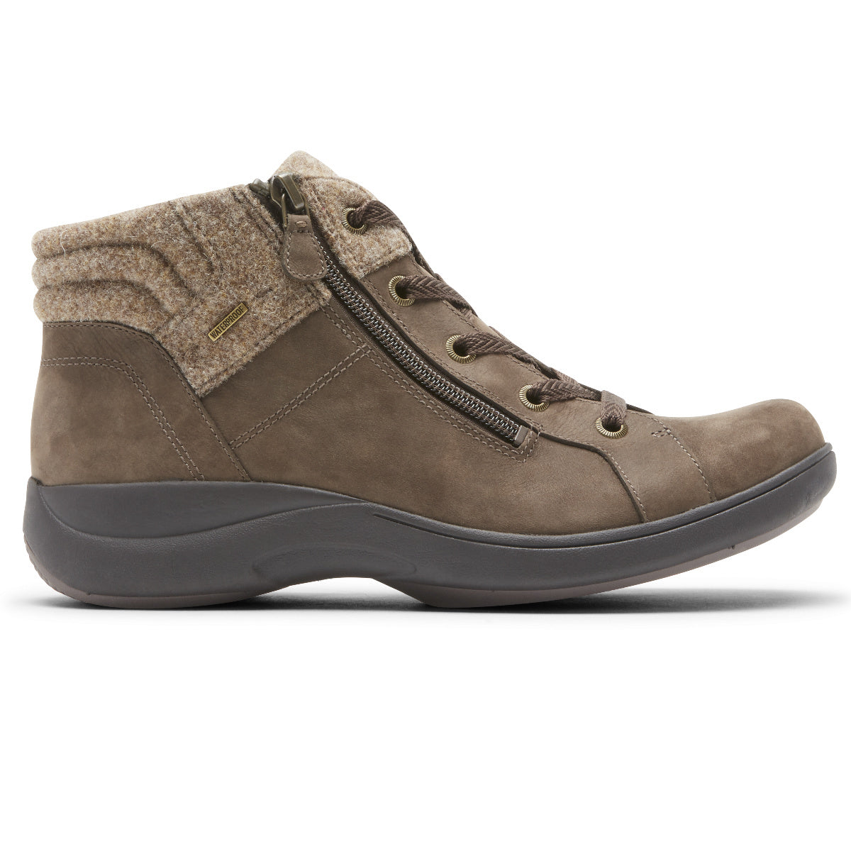 REVStridarc Waterproof Low Boot in Brown CLOSEOUTS