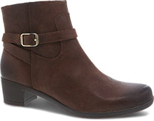 Cagney Burnished Suede Boot in Brown