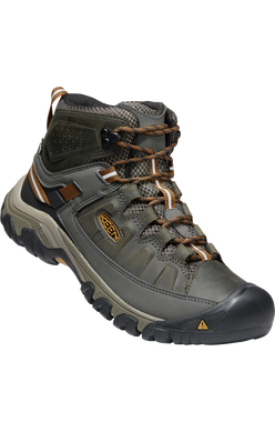 Men's Targhee III Waterproof Mid Hiker in Black Olive/Golden Brown