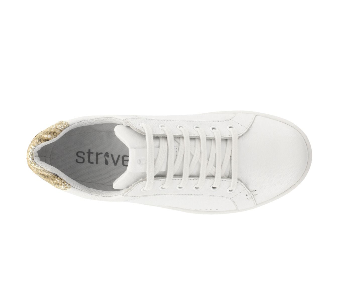 Dakota Sneaker in White Snake CLOSEOUTS