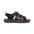 Men's Daytona II Open-Toe Walking Sandal in Black/Black CLOSEOUTS