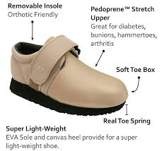 1 Strap Velcro Oxford in Beige (MEDIUM Widths)