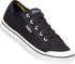 Elsa Canvas Retro Sneaker in Black and Star White CLOSEOUTS